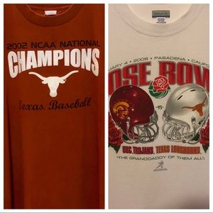 Texas Longhorns Set of Two Championship Shirts